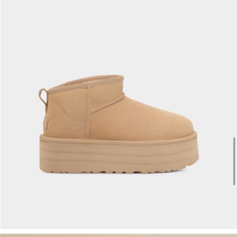 UGG Tan Ankle Boots